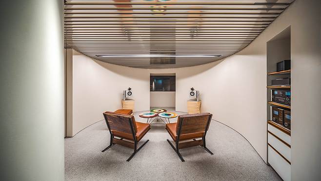 서울 신라호텔에 들어선 제네시스 라운지 내부 [제네시스 제공]