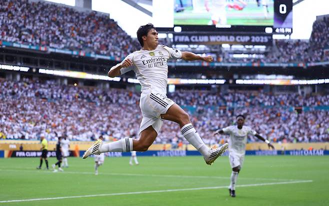 레알 마드리드의 득점. 로이터연합뉴스