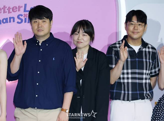 '모태솔리지만 연애는' 조욱형-김노은-원승재 PD[★포토]