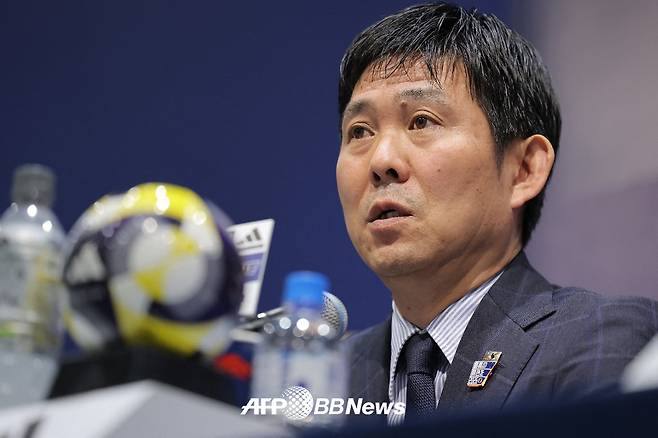 모리야스 하지메 일본 축구대표팀 감독. /AFPBBNews=뉴스1