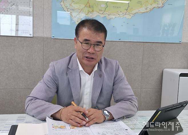 오상필 제주특별자치도 해양수산국장.