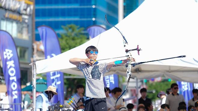 남자 양궁 기대주 조세현. (대한양궁협회 제공)