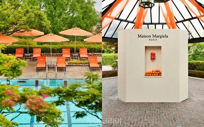 &nbsp;그랜드 하얏트 서울 마르지엘라 프래그런스 야외수영장&nbsp;