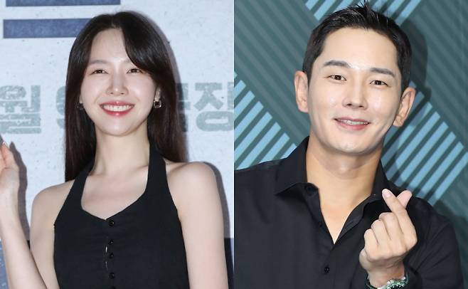 민아, 온주완. (사진=IS포토)