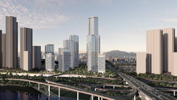 압구정4구역 조감도 예시. [사진=서울시]