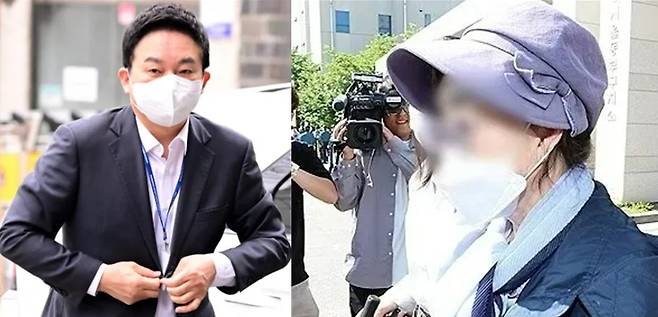 원희룡 전 국토부장관(왼쪽 사진)과 김건희 여사의 어머니 최은순씨. 국회사진기자단·연합뉴스