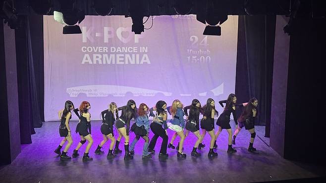 A Korean dance evenet takes place in Armenia in May 24, 2025. (Minsitry of Culture, Sports and Tourism)