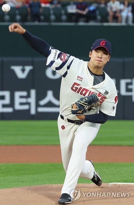 롯데 이민석 / 사진=연합뉴스