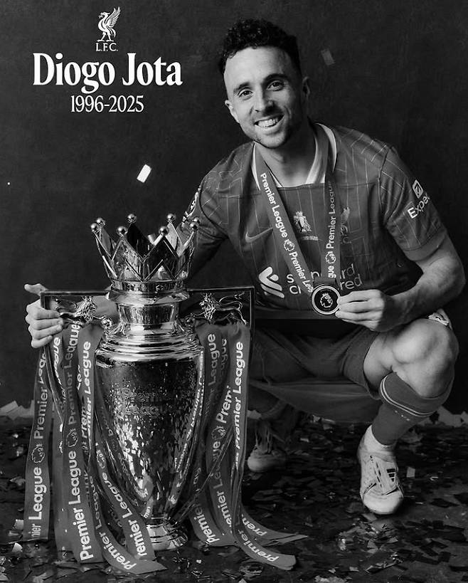 교통사고로 갑작스럽게 사망한 디오구 조타(28) /사진=리버풀 인스타그램