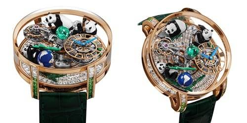 제이콥 앤 코(Jacob & Co)의 '아스트로노미아 아트 판다' 시계.공식 홈페이지