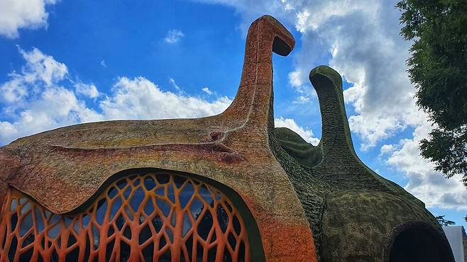 고성군 한반도공룡발자국화석관 ⓒ고성군