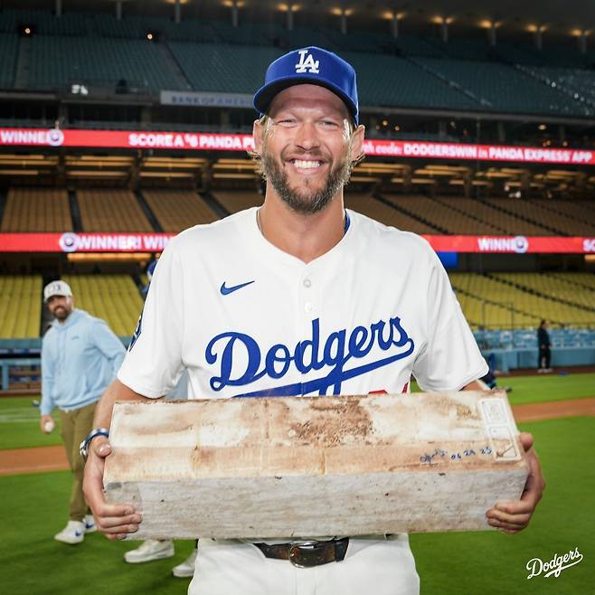 클레이튼 커쇼. 사진=LA 다저스 SNS