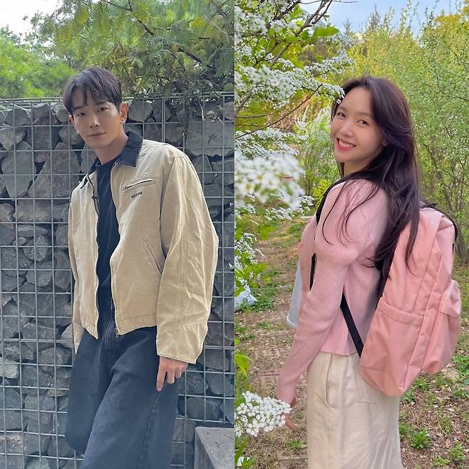 온주완, 민아 인스타그램 캡처.