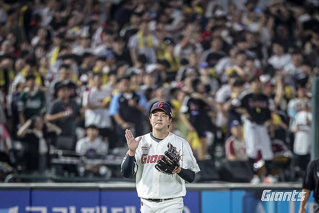 ▲ 김원중 ⓒ롯데 자이언츠