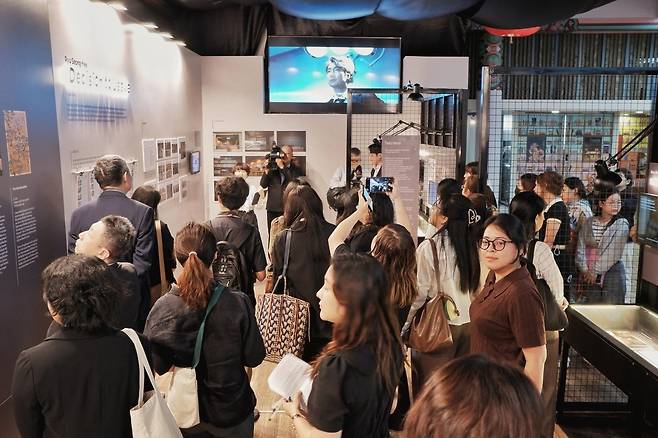 한국 영화 미술 소개 전시 '씬의 설계' [주태국 한국문화원 제공. 재배포 및 판매 금지]