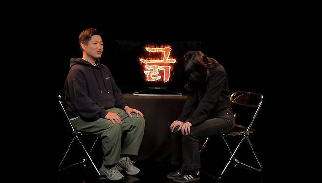 원소윤(오른쪽)은 ‘피식대학’ 유튜브 채널 콘텐츠 ‘긁’에서 수백만 조회수를 기록하며 대중에 존재감을 알렸다. 피식대학 유튜브 채널 갈무리