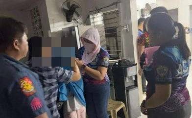 필리핀 현지 경찰이 한국인 유튜버 A씨를 검거한 당시 현장 모습. / 사진=필리핀 아동 성학대 및 착취 방지 국가조정센터(NCC-OSAEC-CSAEM) 페이스북