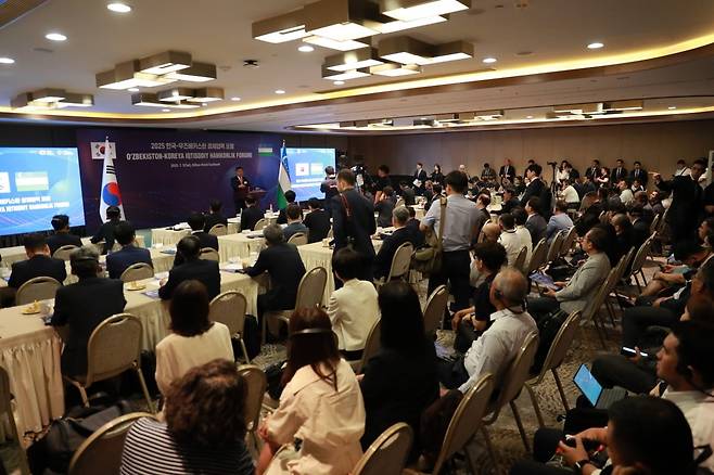 김두겸 울산시장이 인사말을 하고 있다. 울산시 제공