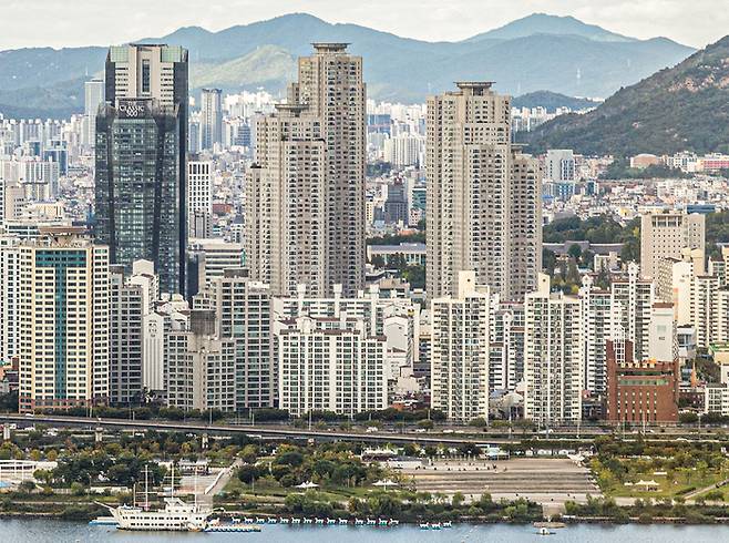 서울 광진구 자양동 아파트 전경.(매경DB)