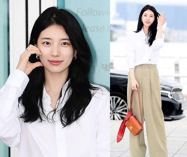 수지가 4일 오전, 프랑스 파리 일정 참석을 위해 인천국제공항을 통해 출국했다.사진=김영구 기자