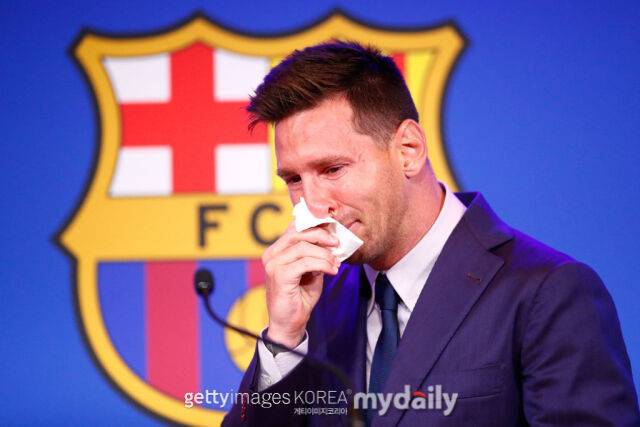 재정 문제로 리오넬 메시를 FA로 떠나보낸 FC 바르셀로나. /게티이미지코리아