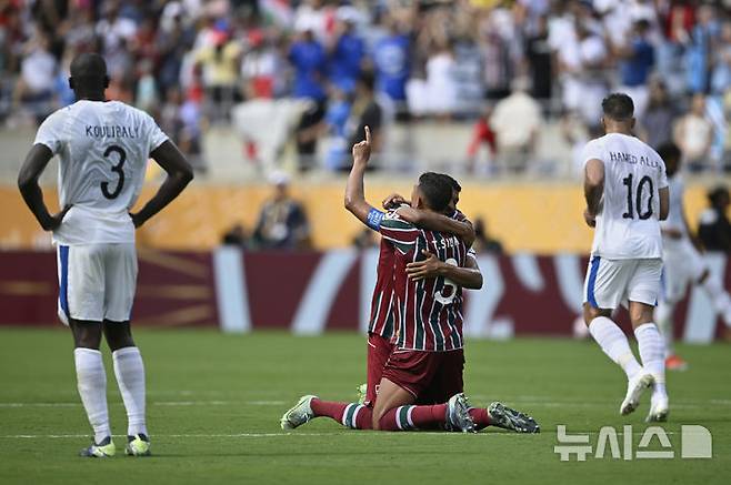 [올랜도=AP/뉴시스]플루미넨시, 클럽월드컵 4강행. 2025.07.04.