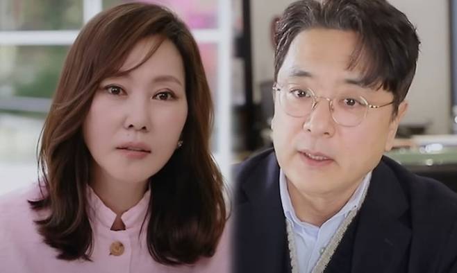 김남주(왼쪽), 김승우. 유튜브 채널 ‘김남주’, ‘김승우WIN’ 캡처