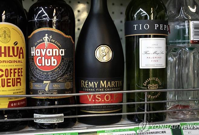 유럽산 브랜디 [EPA 연합뉴스 자료사진 재판매 및 DB 금지]