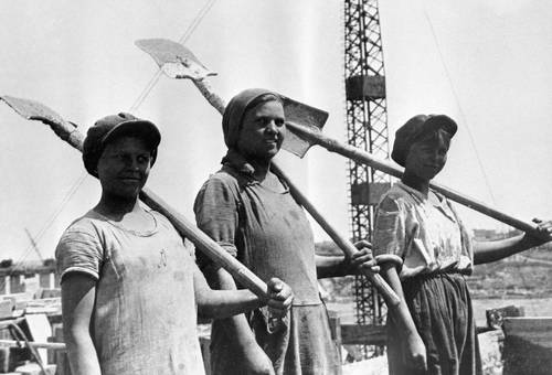 소련 당시의 젊은 노동자들  [란코프 교수 제공]