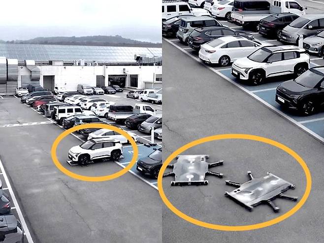 '기아 EV3 발레 파킹 기술' 홍보 영상. 영상=현대차그룹 공식 유튜브 채널