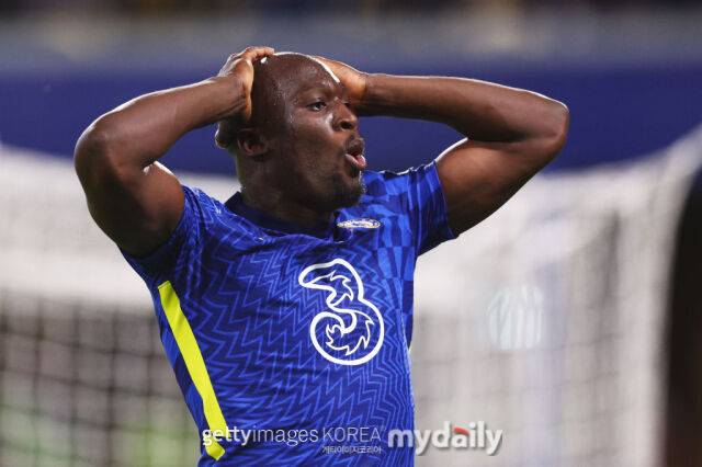 첼시 FC 시절, 공개적으로 불만을 드러냈던 로멜루 루카쿠. /게티이미지코리아