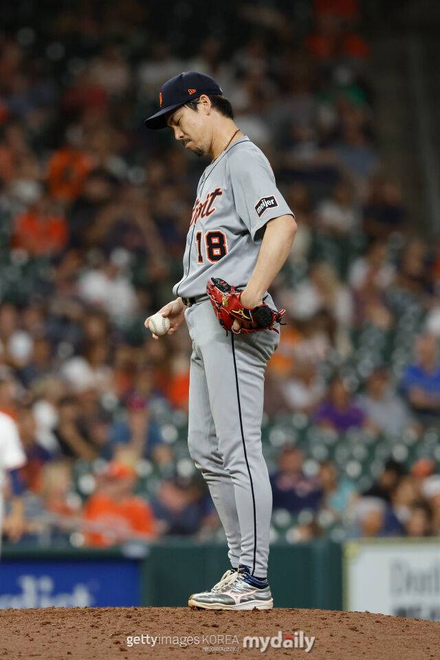 디트로이트 타이거즈 시절의 마에다 겐타./게티이미지코리아