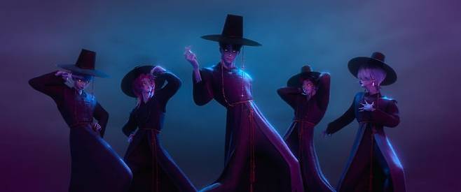 [서울=뉴시스] '케이팝 데몬 헌터스'. (사진 = 넷플릭스 제공) 2025.07.06. photo@newsis.com *재판매 및 DB 금지