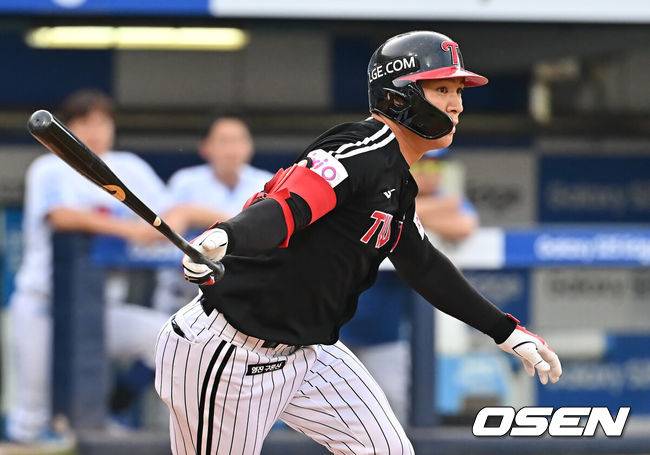 [OSEN=대구, 이석우 기자]  LG 트윈스 오지환 007 2025.07.04 / foto0307@osen.co.kr
