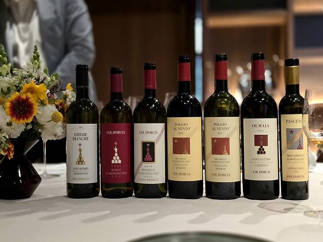 콜 도르치아 와인. 최현태 기자