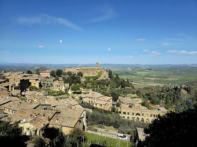 몬탈치노 마을 전경. 최현태 기자