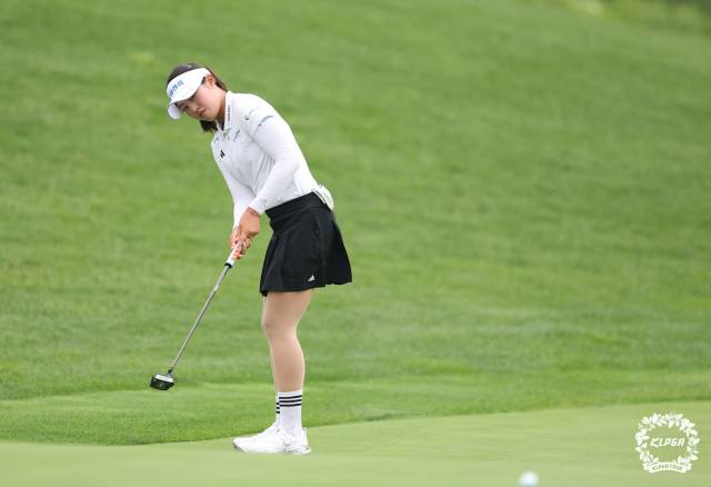 퍼팅을 하고 있는 서교림. 사진 제공=KLPGA