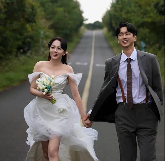 ▲ 강은비(왼쪽), 변준필. 출처| 강은비 SNS