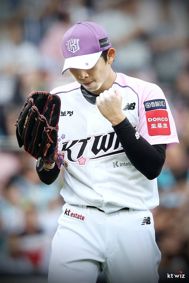 KT 위즈 투수 오원석. /사진=KT 위즈 제공