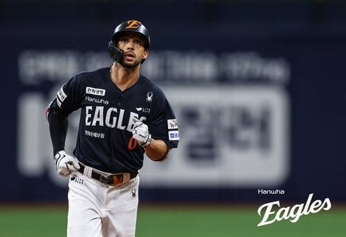 루이스 리베라토가 3점 홈런을 터뜨렸다. [한화 이글스 제공. 재판매 및 DB 금지]