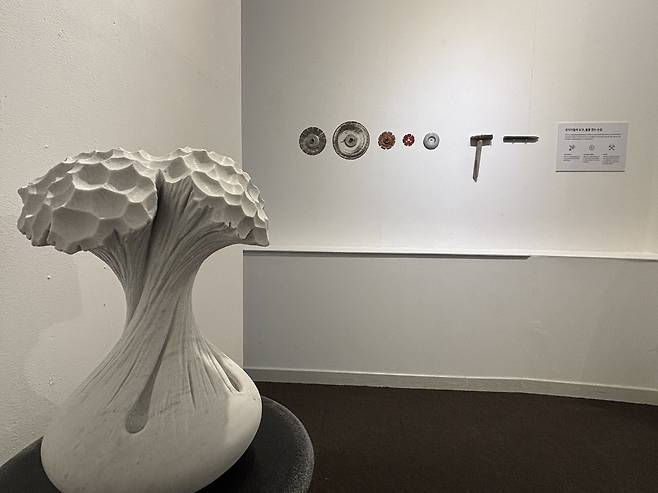 ▲ 조각가의 도구.