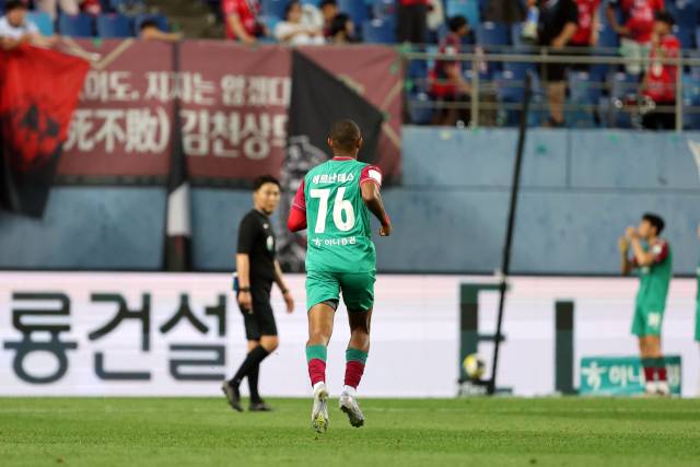 에르난데스 대전하나시티즌 선수. 대전하나 제공