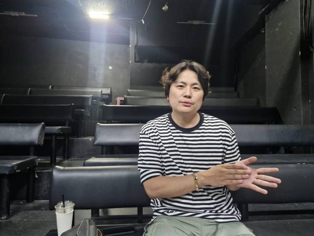 창작극 '워 아이니?'로 루마니아 바벨페스티벌에 참가한 극단 배우창고 김가영 총괄 프로그래머가 해외 교류에 대한 생각을 밝히고 있다. 김희돈 기자