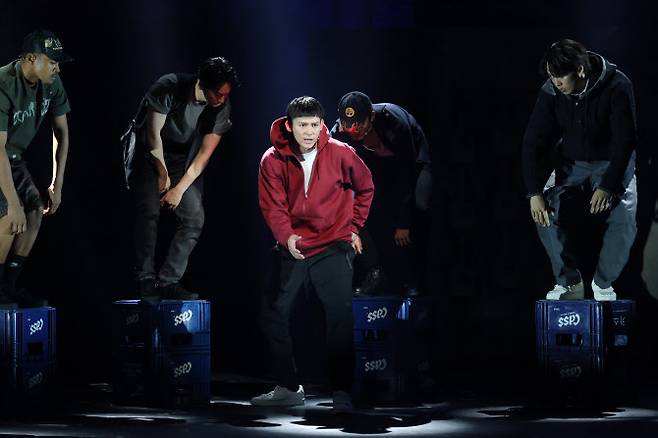 뮤지컬 ‘이태원 클라쓰’ 공연 한 장면(사진=토호 연극부 제공).