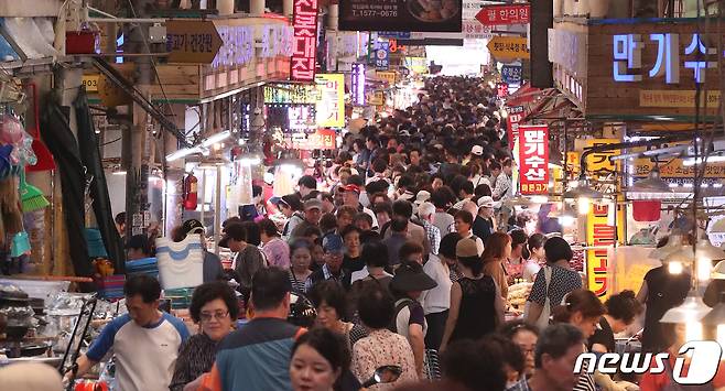 부산 부산진구 부전시장. 2019.9.11/뉴스1 ⓒ News1