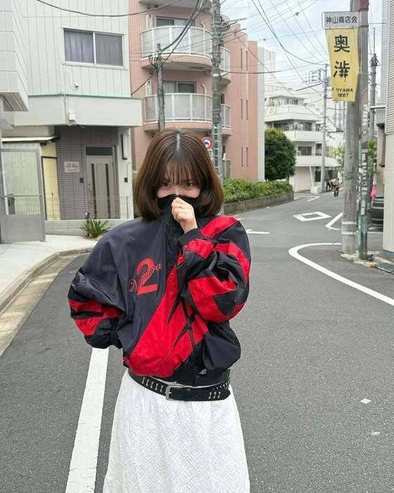 대선 당시 카리나의 정치색 논란을 일으킨 사진./에스파 카리나 인스타그램 캡처