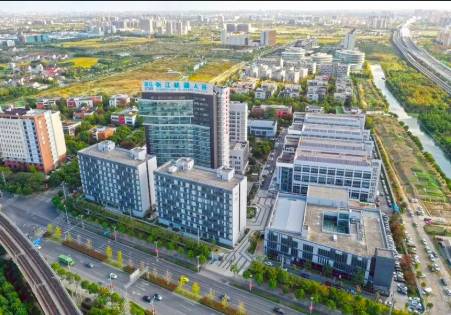 상하이 장장과학단지 내 로봇 밸리의 모습. 장장그룹 홈페이지 캡처