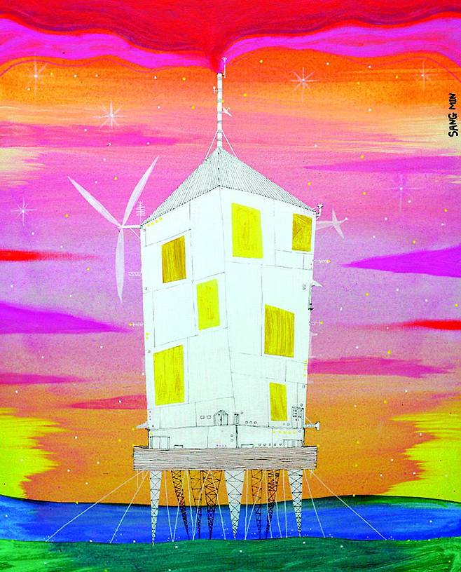 캔버스에 아크릴 (50 ×65cm)