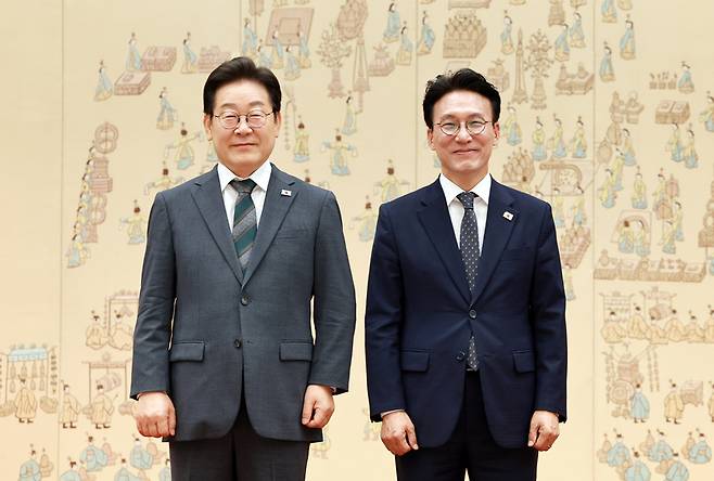 이재명 대통령(왼쪽)과 김민석 국무총리 / 사진=연합뉴스