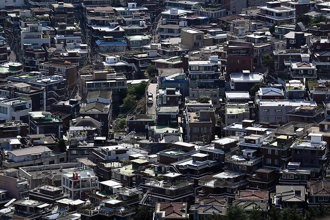 서울 노후 저층주택 지역 [이상섭 기자]